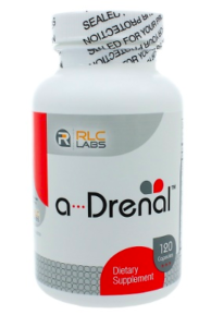 a-drenal supplement bottle